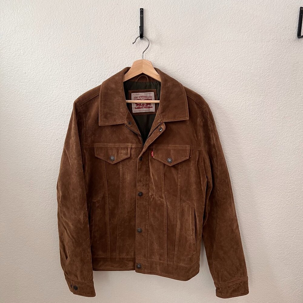 Levi's Faux Suede Trucker Jacket